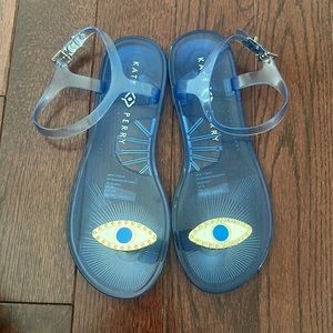 Katy Perry Eye Beach Shoes